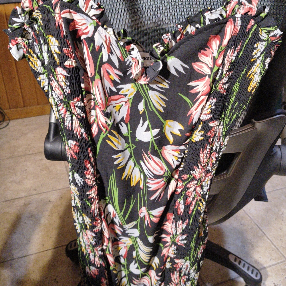Likely Black Floral Mini Dress - Picture 4 of 14